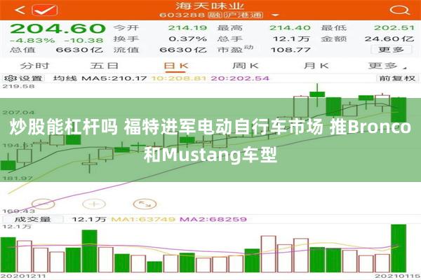 炒股能杠杆吗 福特进军电动自行车市场 推Bronco和Mustang车型