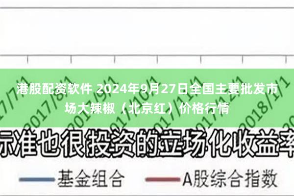 港股配资软件 2024年9月27日全国主要批发市场大辣椒（北京红）价格行情