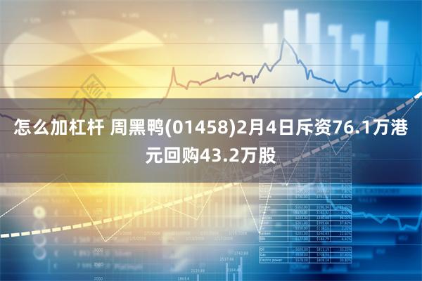 怎么加杠杆 周黑鸭(01458)2月4日斥资76.1万港元回购43.2万股