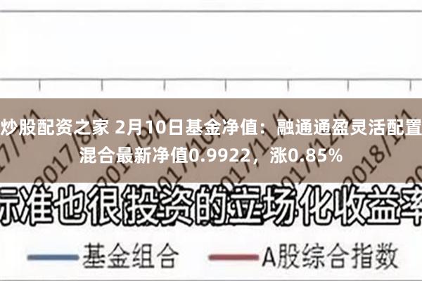 炒股配资之家 2月10日基金净值：融通通盈灵活配置混合最新净值0.9922，涨0.85%